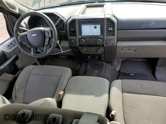 2019 Ford F-350 XL with VIN 1FT8W3BT6KEG62648, listed as a Copart auction lot 60870445 with 68,063 mi miles and Salvage title. Bid and sale history available at DreamBid. Image 8.