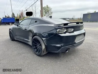 2019 Chevrolet Camaro 1SS with VIN 1G1FE1R76K0151129, listed as a Copart auction lot 53760815 with 41,111 mi miles and Salvage Title. Bid and sale history available at carsss.com. Image 3.
