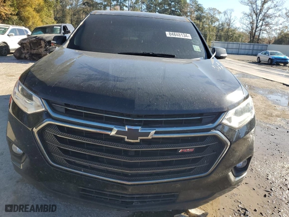 2019 Chevrolet Traverse RS with VIN 1GNERJKW3KJ310442, listed as a Copart auction lot 84848134 with 147,392 mi miles and Salvage Title. Bid and sale history available at carsss.com. Image 5.