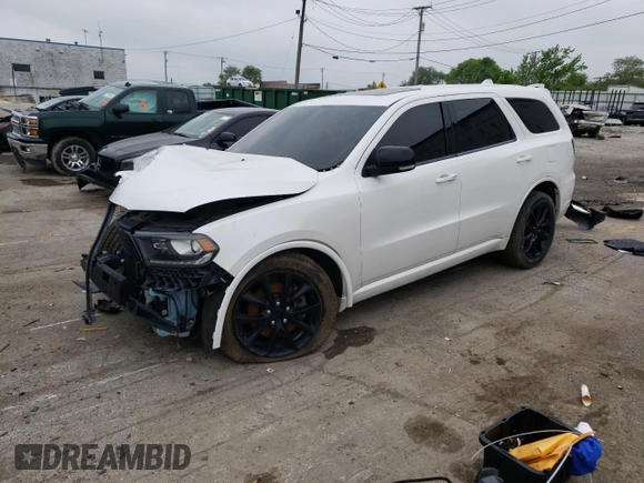 2017 Dodge Durango R/T with VIN 1C4SDJCT4HC725524, listed as a Copart auction lot 58898925 with 134,081 mi miles and Clean title. Bid and sale history available at DreamBid. Image 1.