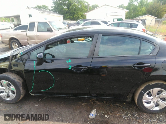 2015 Honda Civic LX with VIN 2HGFB2F54FH549385, listed as a IAAI auction lot 42123750 with 132,500 mi miles and . Bid and sale history available at DreamBid. Image 14.