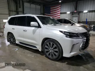 2018 Lexus LX 570 z VIN JTJHY7AX8J4262937, wystawiony jako Copart lot #49702925 z przebiegiem 104 837 mil mil oraz Szkody całkowita. Historia ofert i sprzedaży dostępna na DreamBid. Obrazek 4.
