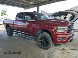 2024 Ram 2500 Laramie with VIN 3C6UR5FL2RG245033, listed as a Copart auction lot 60911725 with 10,432 mi miles and Salvage title. Bid and sale history available at DreamBid. Image 4.