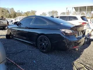 2014 BMW 4 Series 435i with VIN WBA3R1C56EK191111, listed as a Copart auction lot 76946514 with 107,094 mi miles and Salvage Title. Bid and sale history available at carsss.com. Image 2.