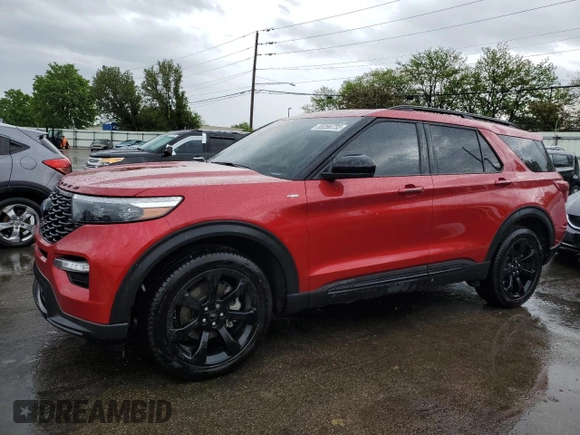 2024 Ford Explorer ST-Line с VIN 1FMSK8KH9RGA83478, выставлен на аукционе Copart как лот 55266735 с пробегом 8 895 миль миль и Списание • Salvage title. История ставок и продаж доступна на DreamBid. Изображение 1.