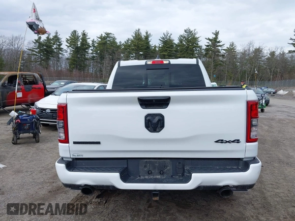 2024 Ram 1500 Big Horn with VIN 1C6SRFFT1RN124465, listed as a IAAI auction lot 41839097 with 24,106 mi miles and . Bid and sale history available at DreamBid. Image 17.
