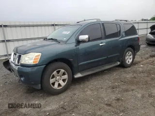 2004 Nissan Armada LE z VIN 5N1AA08B74N736414, wystawiony jako Copart lot #55215295 z przebiegiem 192 715 mil mil oraz Czysty tytuł • Clean title. Historia ofert i sprzedaży dostępna na DreamBid. Obrazek 1.