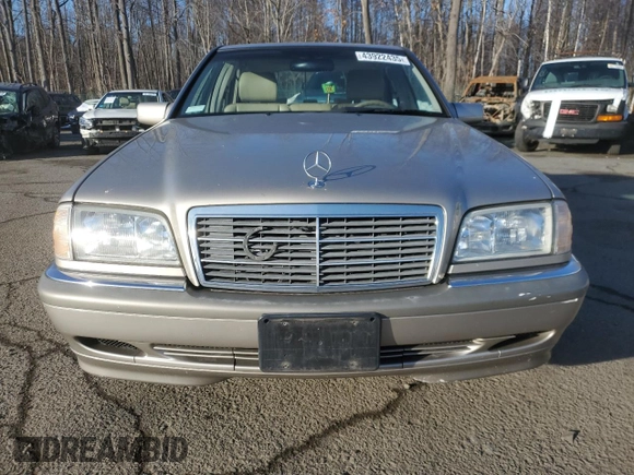 1999 Mercedes-Benz C 230/260/280/320 with VIN WDBHA24G5XA732906, listed as a Copart auction lot 43922435 with 122,313 mi miles and Salvage Title. Bid and sale history available at carsss.com. Image 5.