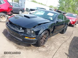 2008 Ford Mustang GT Deluxe with VIN 1ZVHT82H685173559, listed as a IAAI auction lot 42070328 with 143,636 mi miles and . Bid and sale history available at carsss.com. Image 17.