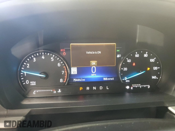 2022 Ford Explorer XLT z VIN 1FMSK8DH3NGB15185, wystawiony jako Copart lot #57857555 z przebiegiem 75 541 mil mil oraz Szkoda całkowita • Salvage title. Historia ofert i sprzedaży dostępna na DreamBid. Obrazek 9.