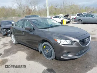2017 Mazda Mazda6 Touring with VIN JM1GL1V52H1100784, listed as a IAAI auction lot 41818188 with 17,807 mi miles. Bid and sale history available at carsss.com. Image 1.