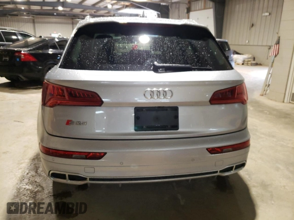 2018 Audi SQ5 Premium Plus with VIN WA1A4AFY6J2197350, listed as a Copart auction lot 78088293 with 43,553 mi miles and . Bid and sale history available at DreamBid. Image 6.