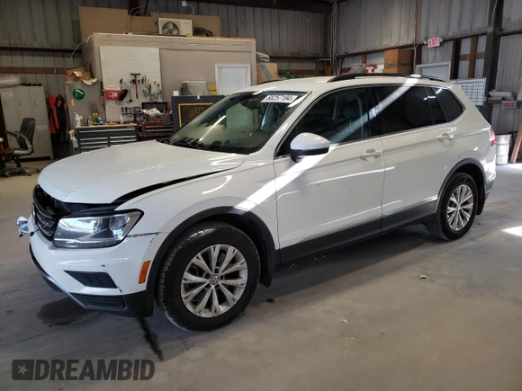 2018 Volkswagen Tiguan SEL with VIN 3VV3B7AX6JM078407, listed as a Copart auction lot 68257194 with 172,801 mi miles and Salvage title. Bid and sale history available at DreamBid. Image 1.