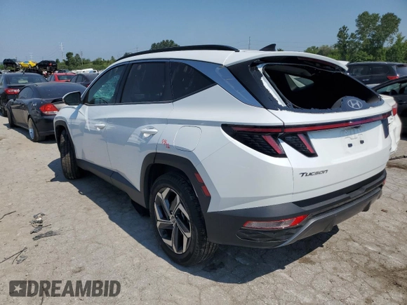 2022 Hyundai Tucson Limited with VIN 5NMJECAE1NH079770, listed as a Copart auction lot 66113754 with 0 mi miles and Salvage Title. Bid and sale history available at carsss.com. Image 2.
