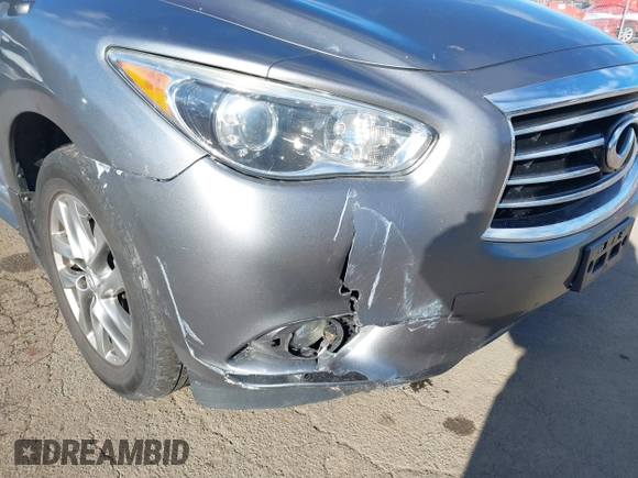 2015 Infiniti QX60 with VIN 5N1AL0MM7FC526525, listed as a IAAI auction lot 41356677 with 148,987 mi miles and . Bid and sale history available at DreamBid. Image 6.