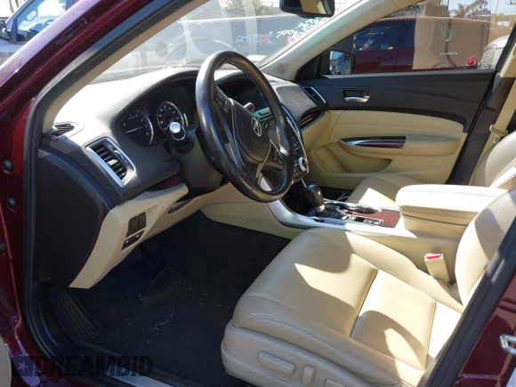 2016 Acura TLX with VIN 19UUB1F32GA000977, listed as a IAAI auction lot 41626510 with 124,916 mi miles. Bid and sale history available at carsss.com. Image 20.