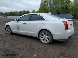 2015 Cadillac ATS Sedan Standard AWD with VIN 1G6AG5RX0F0141322, listed as a Copart auction lot 72882794 with 0 mi miles and Non Repairable. Bid and sale history available at carsss.com. Image 2.