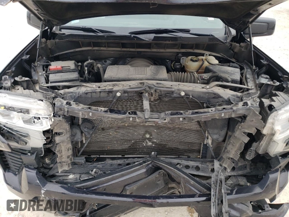 2022 Chevrolet Silverado 1500 RST with VIN 1GCPADED3NZ546440, listed as a Copart auction lot 46313145 with 69,636 mi miles and Salvage Title. Bid and sale history available at DreamBid. Image 11.