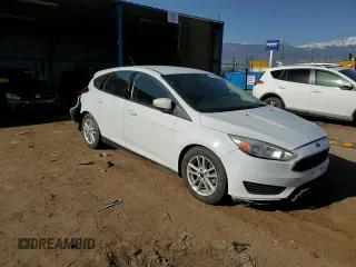 2017 Ford Focus SE with VIN 1FADP3K24HL247048, listed as a Copart auction lot 52564945 with 128,762 mi miles and Salvage Title. Bid and sale history available at carsss.com. Image 10.