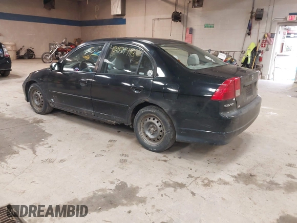 2004 Honda Civic LX with VIN 2HGES165X4H517818, listed as a IAAI auction lot 42164416 with 164,918 mi miles and . Bid and sale history available at carsss.com. Image 3.