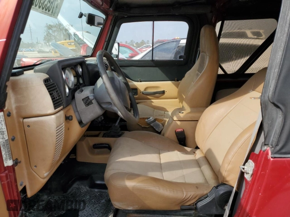 1998 Jeep Wrangler SE with VIN 1J4FY29P0WP792675, listed as a Copart auction lot 76533624 with Not Provided miles and Salvage Title. Bid and sale history available at carsss.com. Image 7.