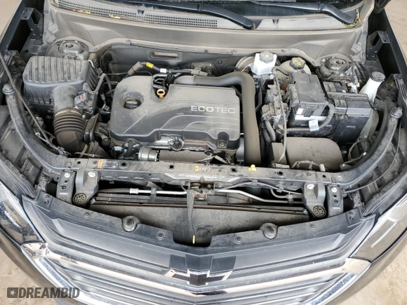 2020 Chevrolet Equinox LS with VIN 2GNAXHEV4L6281340, listed as a Copart auction lot 44934705 with 57,919 mi miles and Salvage Title. Bid and sale history available at carsss.com. Image 11.