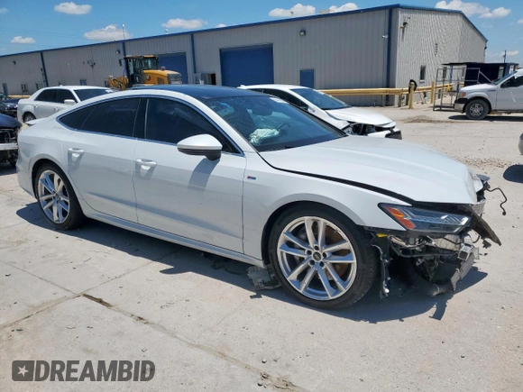 2022 Audi A7 Prestige с VIN WAUV2BF27NN034321, выставлен на аукционе Copart как лот 56414265 с пробегом 18 429 миль миль и Списание • Salvage title. История ставок и продаж доступна на DreamBid. Изображение 4.