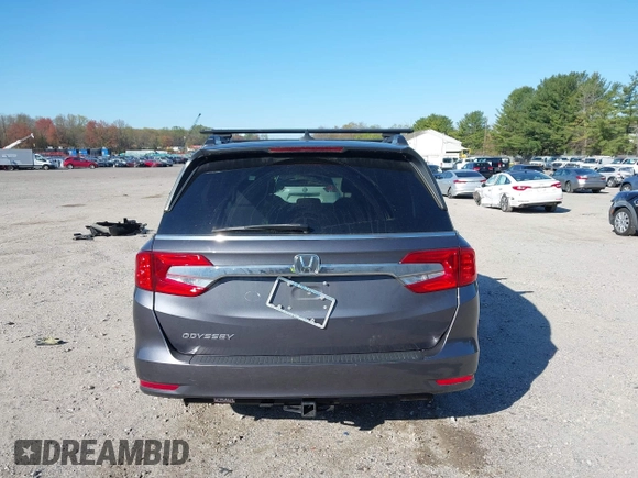 2020 Honda Odyssey EX with VIN 5FNRL6H54LB052660, listed as a IAAI auction lot 42051157 with 51,159 mi miles and . Bid and sale history available at DreamBid. Image 16.