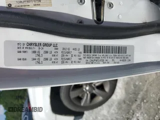 2015 Jeep Patriot High Altitude z VIN 1C4NJPFA6FD107339, wystawiony jako Copart lot #57301635 z przebiegiem 191 004 mil mil oraz Szkoda całkowita • Salvage title. Historia ofert i sprzedaży dostępna na DreamBid. Obrazek 13.