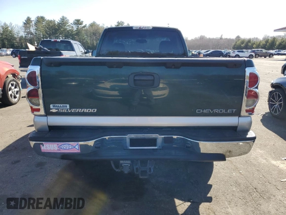 2003 Chevrolet Silverado 1500 LS with VIN 1GCEK14V23Z259763, listed as a Copart auction lot 49145915 with 104,897 mi miles and Salvage Title. Bid and sale history available at DreamBid. Image 6.