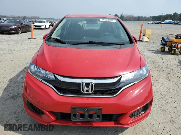 2020 Honda Fit LX with VIN 3HGGK5H48LM720100, listed as a Copart auction lot 48537355 with 30,596 mi miles and Salvage Title. Bid and sale history available at carsss.com. Image 5.