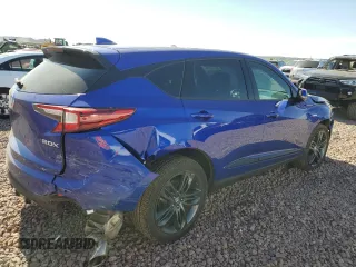 2022 Acura RDX w/A-Spec Package with VIN 5J8TC1H63NL000536, listed as a Copart auction lot 56162824 with 45,277 mi miles and Salvage Title. Bid and sale history available at carsss.com. Image 3.