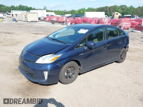 2014 Toyota Prius Four with VIN JTDKN3DU7E0380860, listed as a IAAI auction lot 42308828 with 108,505 mi miles and . Bid and sale history available at DreamBid. Image 17.