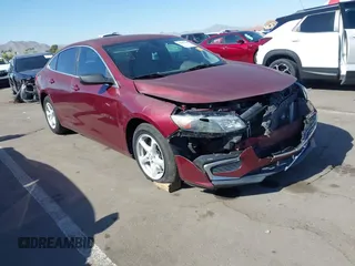 2016 Chevrolet Malibu LS with VIN 1G1ZB5ST9GF218945, listed as a IAAI auction lot 42083248 with 121,544 mi miles and . Bid and sale history available at carsss.com. Image 1.