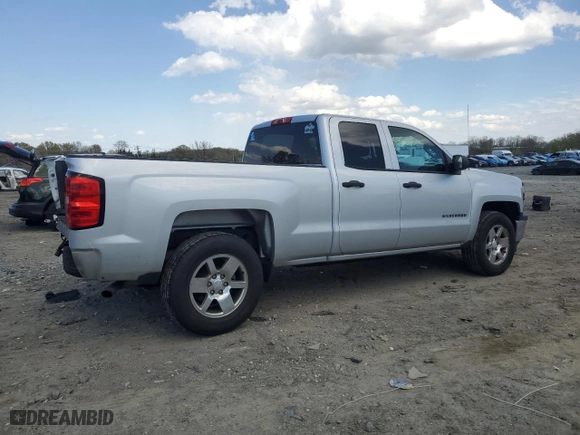 2014 Chevrolet Silverado 1500 Work Truck with VIN 1GCRCPEH6EZ373262, listed as a Copart auction lot 52941865 with 107,164 mi miles and Salvage Title. Bid and sale history available at carsss.com. Image 3.