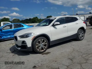 2018 BMW X2 sDrive28i with VIN WBXYJ3C38JEJ83727, listed as a Copart auction lot 56954115 with 74,917 mi miles and Salvage title. Bid and sale history available at DreamBid. Image 1.