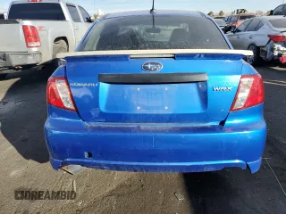2008 Subaru Impreza Sedan (Natl) WRX w/Sat/Nav with VIN JF1GE75638G513709, listed as a Copart auction lot 43757055 with 160,137 mi miles and Salvage Title. Bid and sale history available at carsss.com. Image 6.