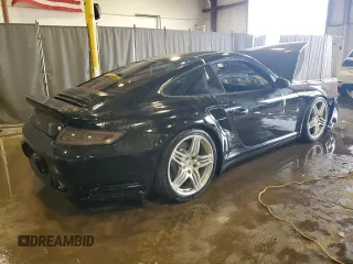 2007 Porsche 911 Turbo with VIN WP0AD29907S786404, listed as a Copart auction lot 51944405 with 70,963 mi miles and Salvage Title. Bid and sale history available at DreamBid. Image 3.