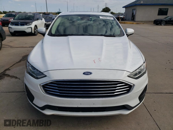 2020 Ford Fusion SE with VIN 3FA6P0HD3LR191209, listed as a Copart auction lot 79356784 with 68,364 mi miles and Salvage Title. Bid and sale history available at carsss.com. Image 5.