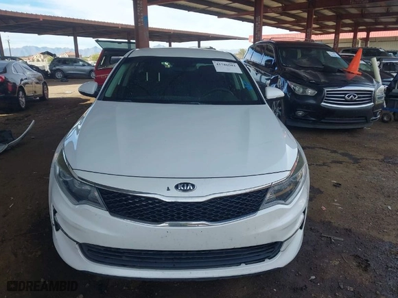 2016 Kia Optima LX with VIN 5XXGT4L31GG049316, listed as a IAAI auction lot 41786981 with 148,345 mi miles. Bid and sale history available at carsss.com. Image 12.