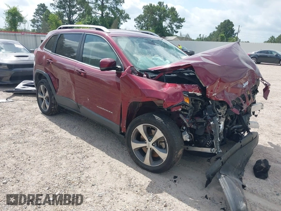 2019 Jeep Cherokee Limited z VIN 1C4PJLDB1KD443567, wystawiony jako IAAI lot #42260548 z przebiegiem Nie podano mil oraz . Historia ofert i sprzedaży dostępna na DreamBid. Obrazek 1.