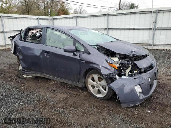 2010 Toyota Prius II with VIN JTDKN3DU5A0018102, listed as a Copart auction lot 52696305 with 139,636 mi miles and Salvage Title. Bid and sale history available at carsss.com. Image 4.