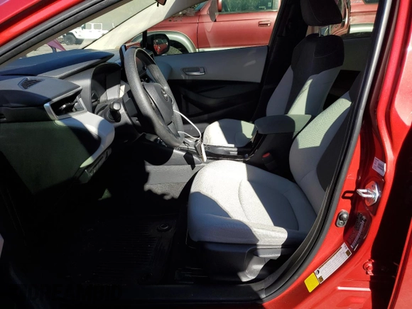 2021 Toyota Corolla LE with VIN JTDEPMAE5MJ124705, listed as a Copart auction lot 50702835 with 65,224 mi miles and Non Repairable. Bid and sale history available at DreamBid. Image 7.