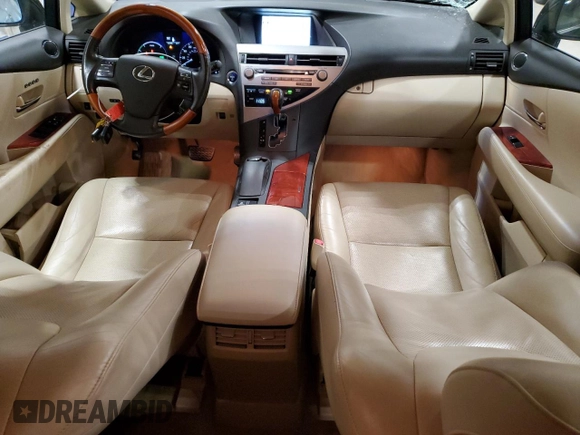 2012 Lexus RX 450h with VIN JTJBC1BA7C2435423, listed as a Copart auction lot 58962795 with 116,091 mi miles and Clean title. Bid and sale history available at DreamBid. Image 8.