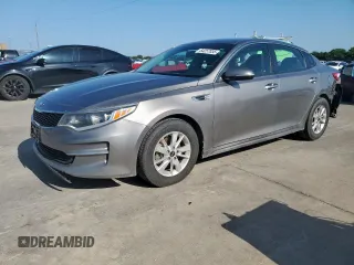 2018 Kia Optima LX with VIN 5XXGT4L30JG242578, listed as a Copart auction lot 64257035 with 160,751 mi miles and Salvage title. Bid and sale history available at DreamBid. Image 1.