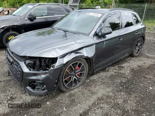 2024 Audi SQ5 Prestige with VIN WA1C4AFY9R2044000, listed as a Copart auction lot 65783364 with 6,373 mi miles and Salvage Title. Bid and sale history available at DreamBid. Image 1.