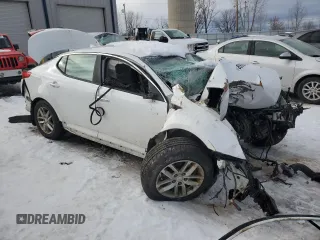 2013 Kia Optima LX with VIN KNAGM4A73D5313006, listed as a Copart auction lot 89066495 with Not Provided miles and Clean Title. Bid and sale history available at carsss.com. Image 4.