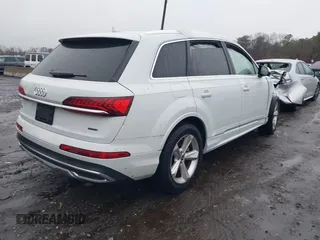 2023 Audi Q7 Premium with VIN WA1ACBF72PD009565, listed as a IAAI auction lot 41022701 with 20,558 mi miles and . Bid and sale history available at DreamBid. Image 4.