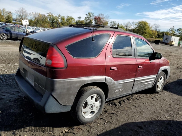 2001 Pontiac Aztek GT z VIN 3G7DA03E91S525153, wystawiony jako Copart lot #75873964 z przebiegiem 43 367 mil mil oraz Tytuł czysty. Historia ofert i sprzedaży dostępna na DreamBid. Obrazek 3.