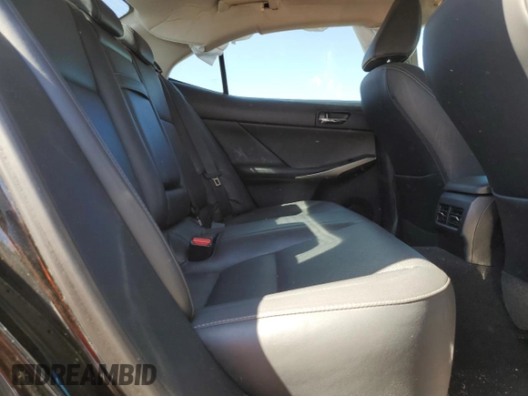 2015 Lexus IS 250 with VIN JTHBF1D20F5055633, listed as a Copart auction lot 48761885 with 78,040 mi miles and Salvage Title. Bid and sale history available at DreamBid. Image 10.